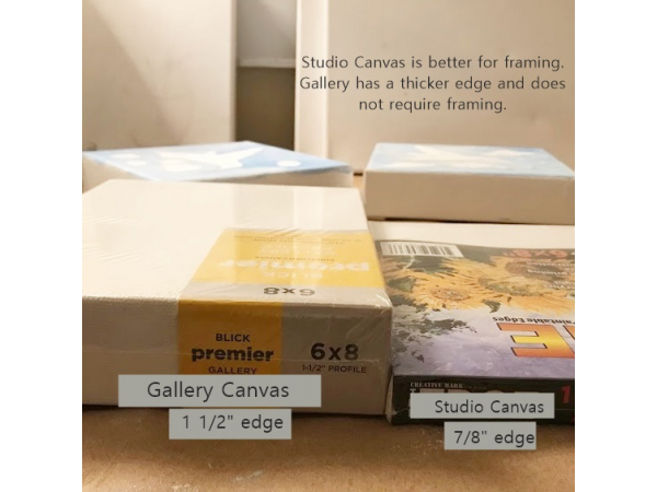 canvas types