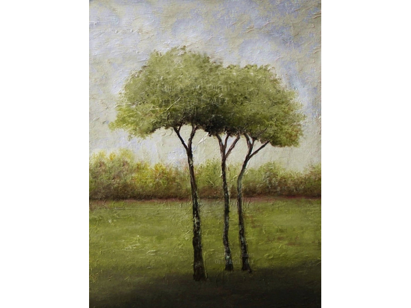tree oil painting