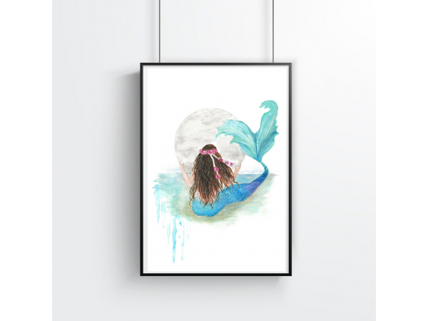 Mermaid painting