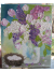 Lilacs and Tulips Oil Painting, Impasto Oil Painting, Lilac Oil Painting
