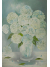 Blue and White Hydrangea painting