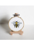 Honey Bee Hoop Canvas Watercolor on Canvas Panel, Bee Painting and Easel Honey Bee Hoop Canvas Watercolor on Canvas Panel, Bee Painting and Easel