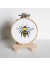 Honey Bee Hoop Canvas Watercolor on Canvas Panel, Bee Painting and Easel Honey Bee Hoop Canvas Watercolor on Canvas Panel, Bee Painting and Easel