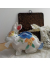 Vintage Embroidery Linen Bunny