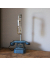 Upcycled Antique Toy Metal Phone Desk Lamp, F
