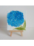 Blue Hydrangea Small Oil Impasto Painting