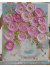 Pink Ranunculus Flower Oil Painting