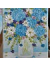 Blue hydrangea painting on Easel