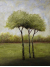 tree oil painting