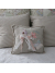 vintage quilt flower pillow