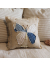 feed sack and vintage  quilt butterfly pillow
