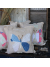 butterfly vintage quilted pillows