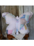 Butterfly vintage quilt pillow
