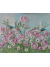 Hummingbird oil impasto soft wildflower painting
