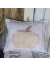 Vintage Quilted Pumpkin Grain Sack Pillow, Fall Pumpkin Pillows
