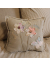 Garden Butterfly and Flower Decorative Pillow