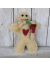 Gingerbread man, Christmas ornament, Candycore