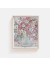 Pink  apricot white oil impasto painting