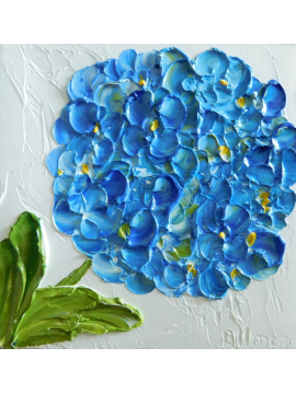 hydrangea painting