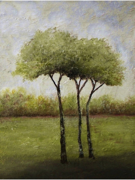 tree oil painting