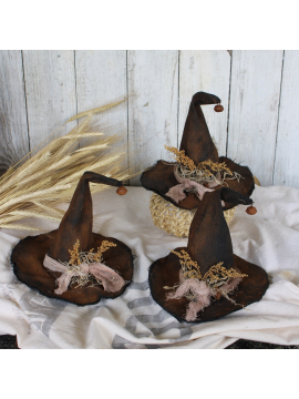 Handmade primitive witches hat