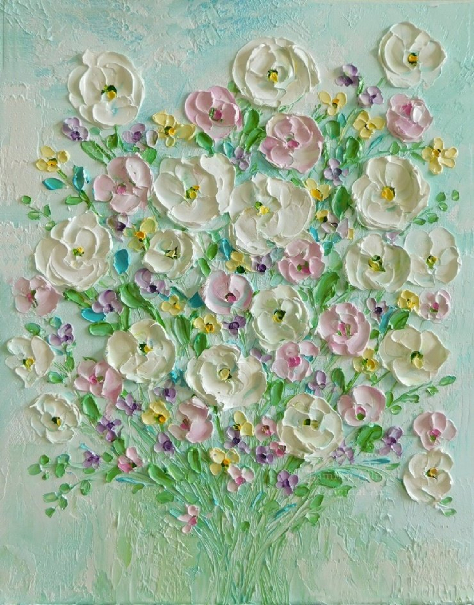 Whimsical Impasto Oil Painting Kenzie S Cottage