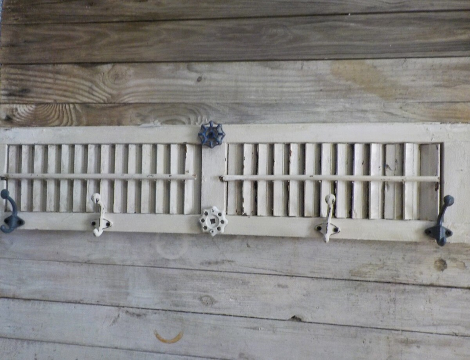 Old Vintage Shutter Rack Old Shutter Peg Rack Kenzie s Cottage