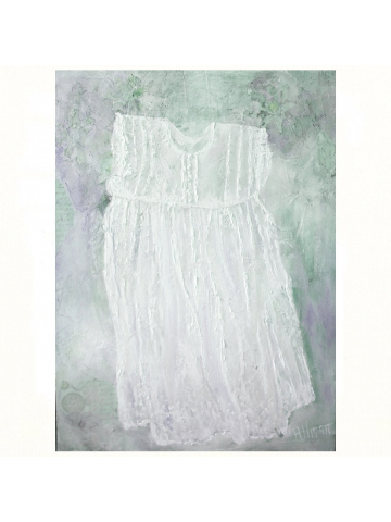 Little White Dress Painting